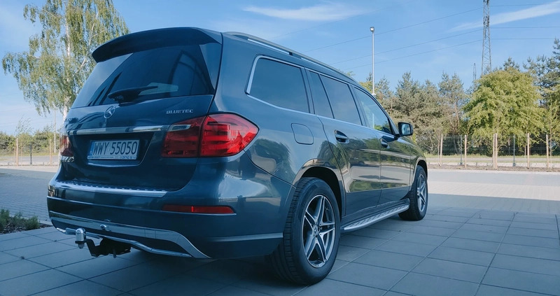 Mercedes-Benz GL cena 122000 przebieg: 139000, rok produkcji 2014 z Wyszków małe 781